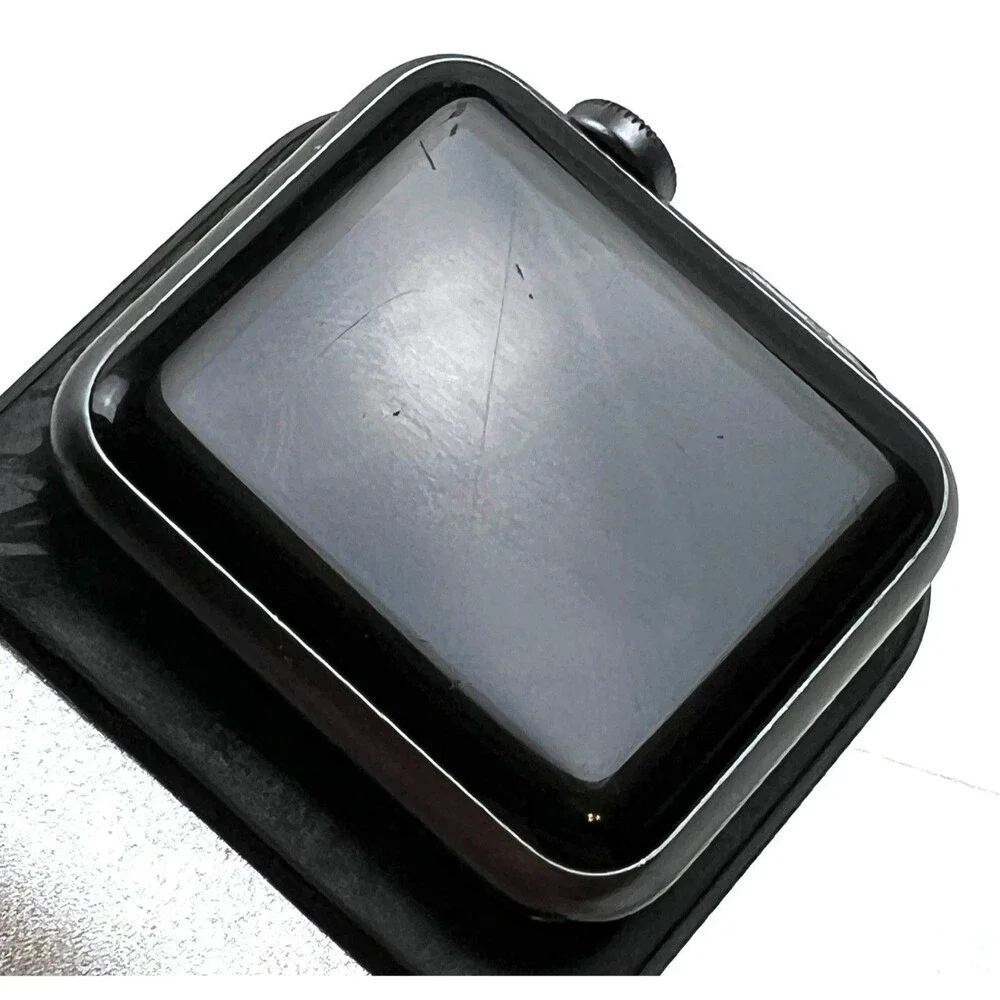 Apple Watch Series 1 A1802 Aluminum 38mm Smart Watch 2 Bands & Charging Stand
